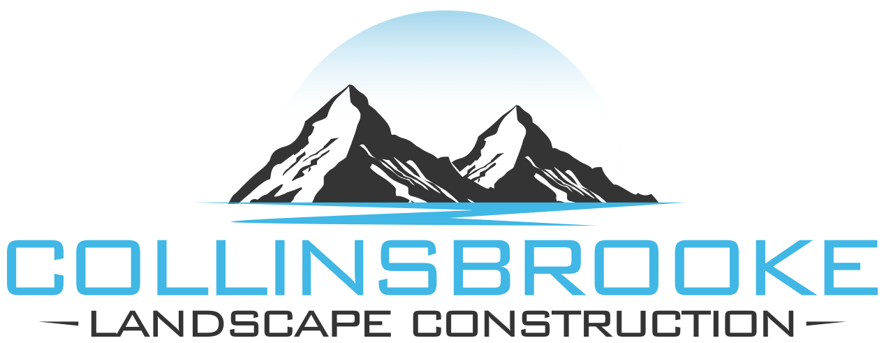 Collinsbrooke Landscape Construction mountain logo
