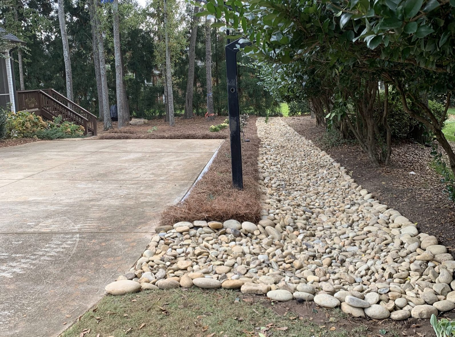 Yard drainage